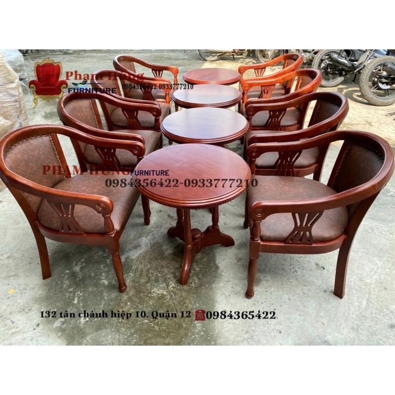 Ghế gỗ lưng mây cao cấp