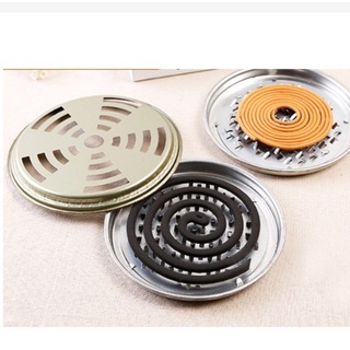 Khay đựng nhang muỗi, dĩa đựng nhang muỗi có nắp đậy - AUG117