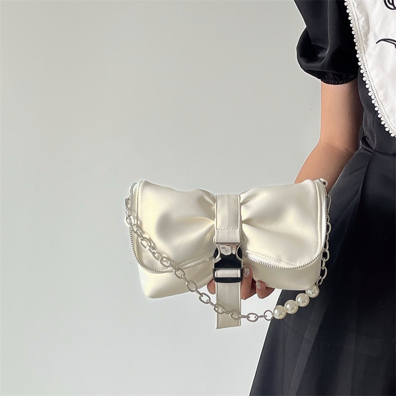 Túi Xách Đeo Vai Quai Ngọc Trai Thời Trang Mới 2022 Dành Cho Nữ