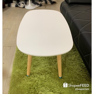 Bàn Trà BNS Sofa Vuông Màu Trắng 75*45*40