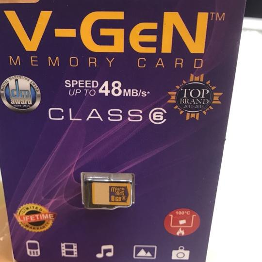 ♛ 7.7♛ Thẻ Nhớ 8gb class 6 Tốc Độ 48mb / s V-GEN | BigBuy360 - bigbuy360.vn