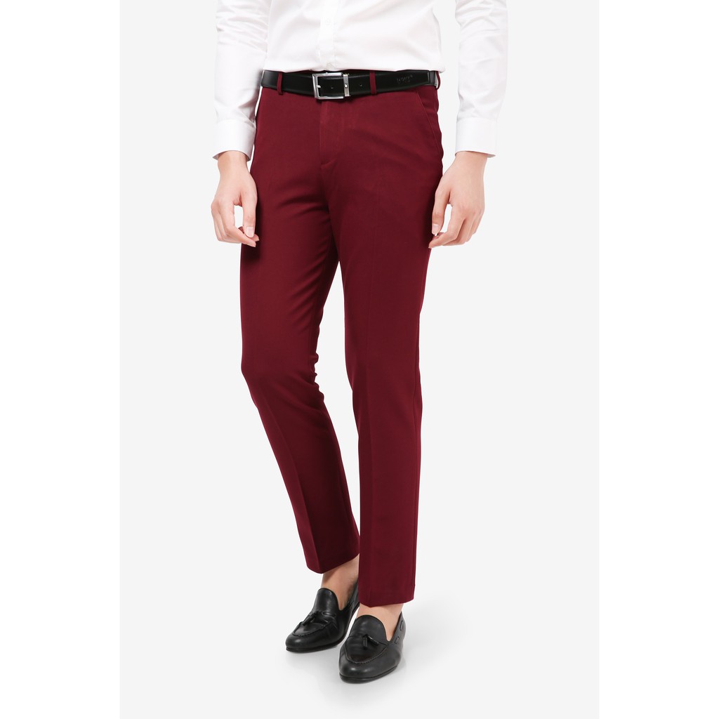 Quần âu nam màu ghi, ống côn, dáng Hàn siêu sale | BigBuy360 - bigbuy360.vn