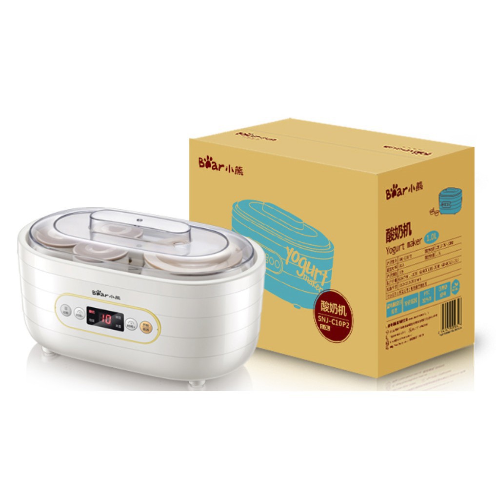 Máy làm sữa chua Bear  tự động đa chức năng, máy làm rượu gạo lên men tự động chinhs hãng
