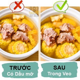 Combo 12 Giấy Thấm Dầu Giảm Chất Béo 20cm