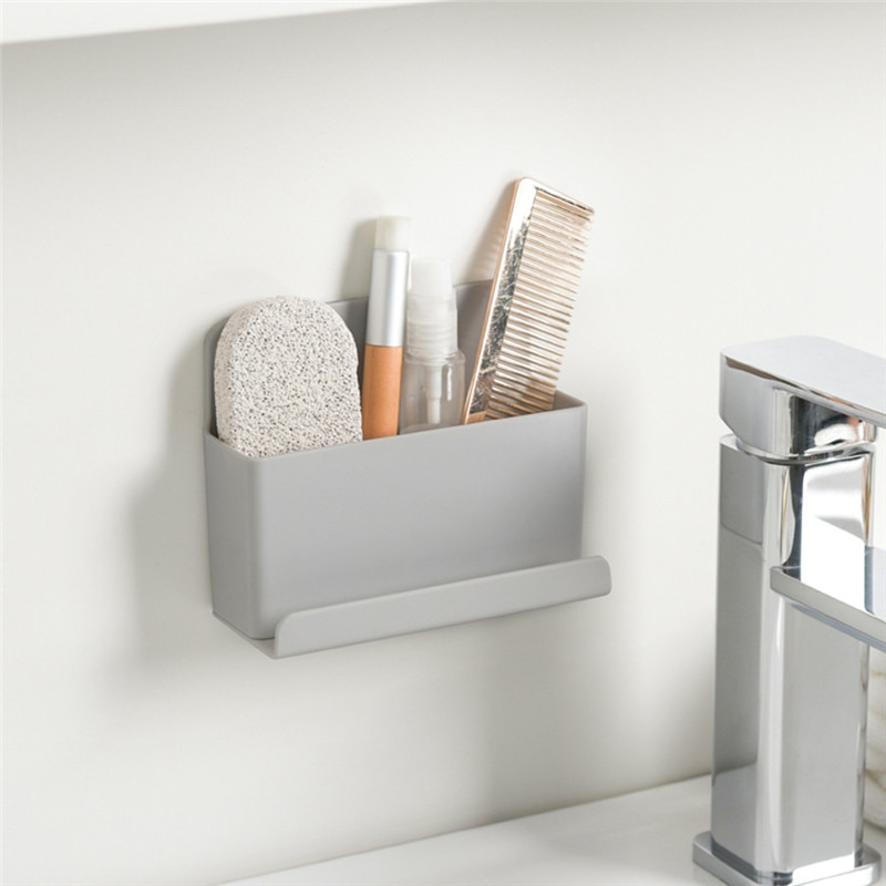 Giá đỡ điều khiển từ xa/điện thoại gắn tường không cần khoan sáng tạo