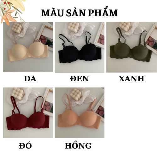 Áo Ngực Su Không Gọng - Áo Lót Nữ Nâng Ngực Mút Bàn Tay Lỗ Thông Hơi AMYBRA A489