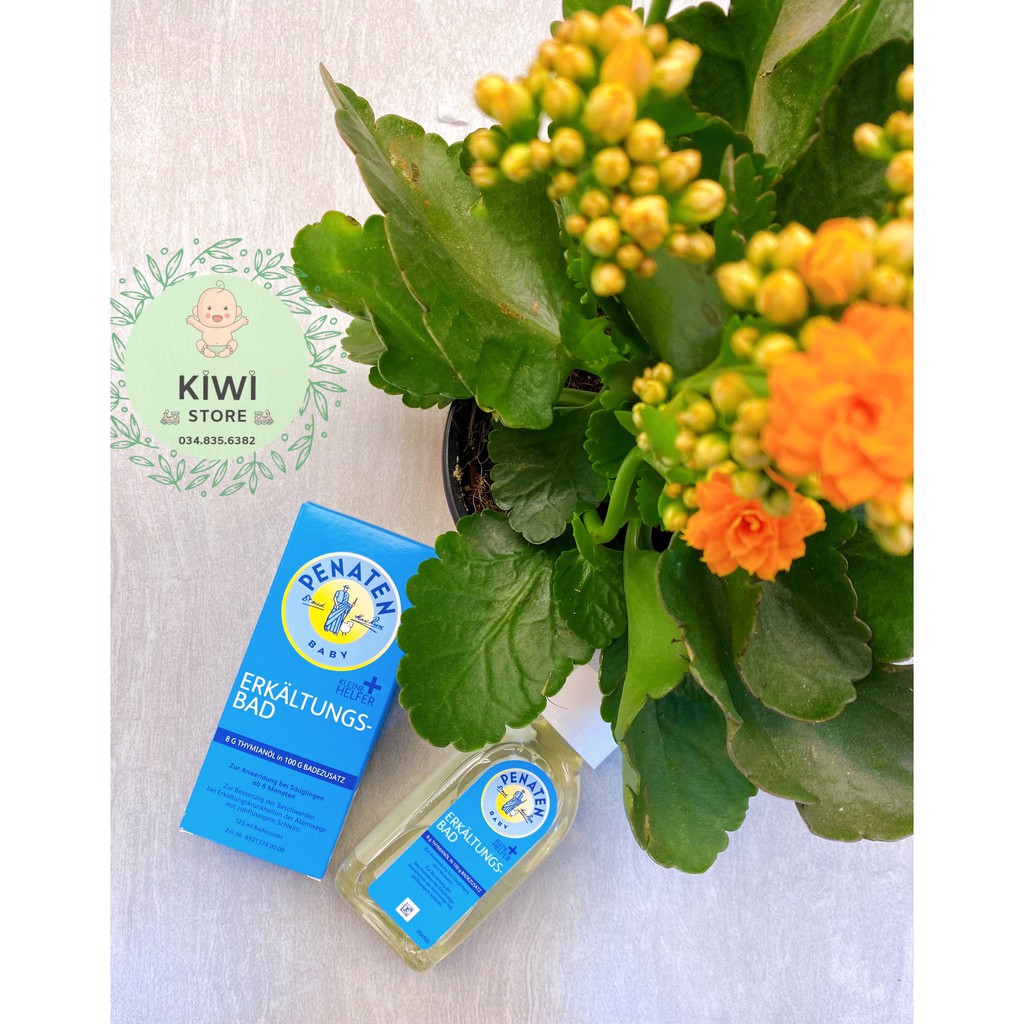 Tinh dầu tràm tắm chống cảm Penaten Đức chai 125ml cho bé