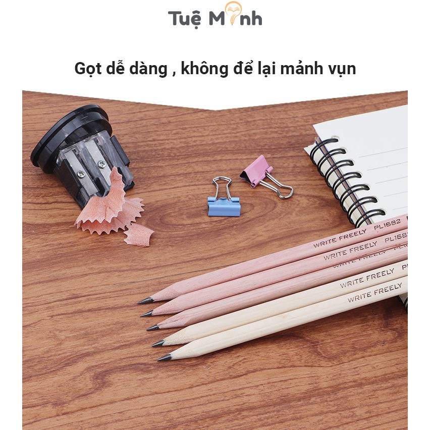 Bút chì gỗ HB Baoke viết ghi chép, tô vẽ mỹ thuật B19