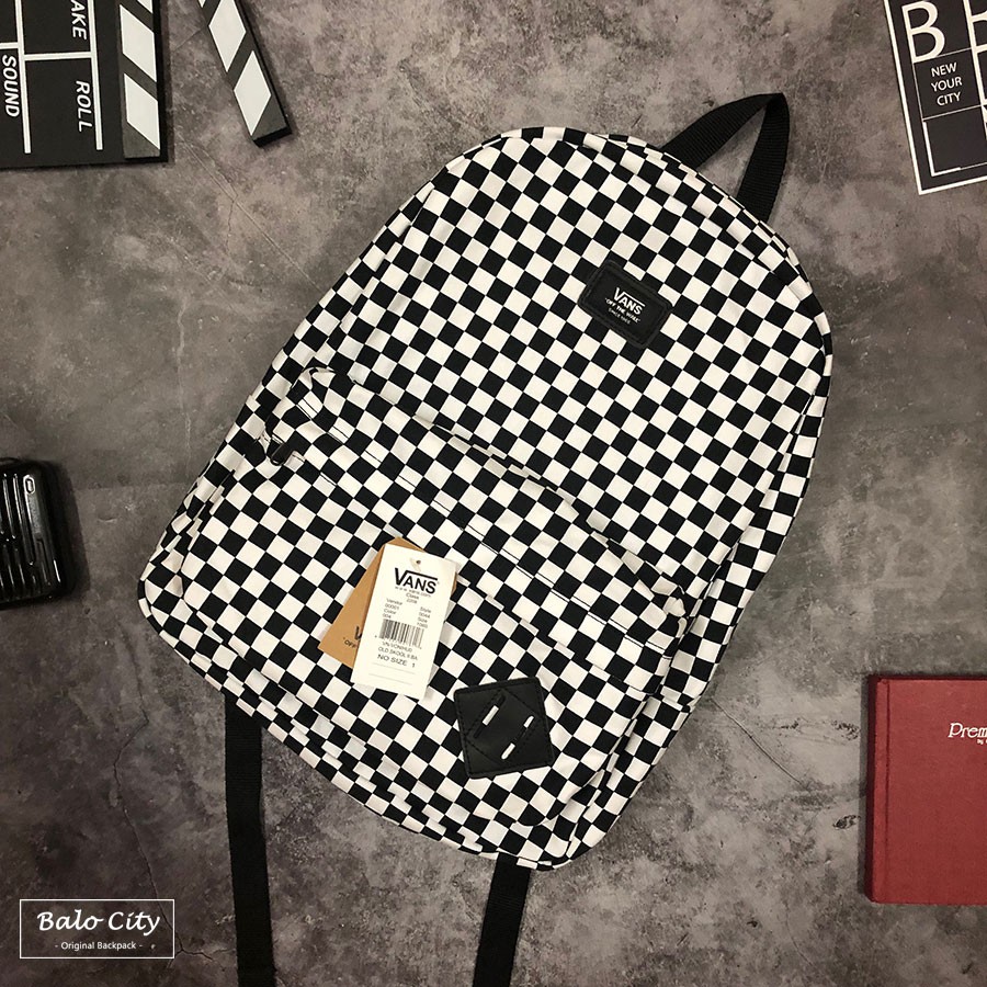 Balo thời trang, đi học VAN.S Old Skool Checkerbroad Caro