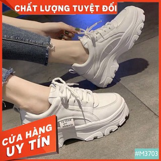 HÀNG NHẬP KHẨU -  Giày Sneaker Nữ Độn Đế RULFINE MINSU M3703, Giày Thể Thao Nữ Độn Đế Hàn Quốc  Phù Hợp Mang Đi Chơi, Đi