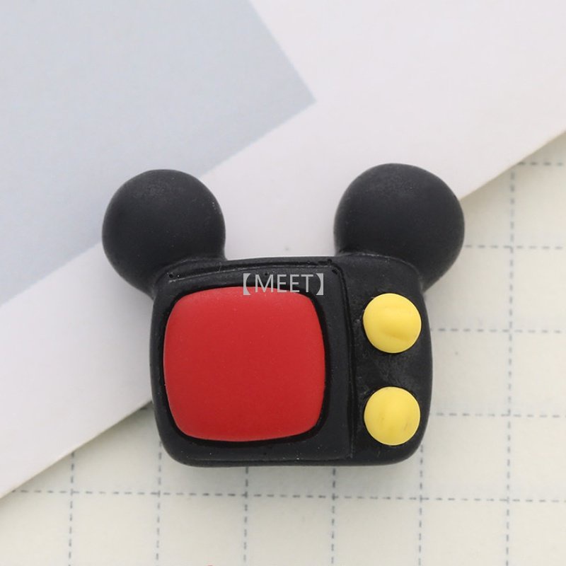 1 Cái Muỗng Sắt Mô Phỏng Hình Chuột Mickey Hoạt Hình Tự Làm Trang Sức Thủ Công DIY