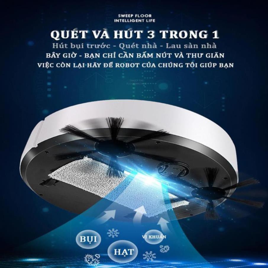 445566 [ ] túi đựng Máy hút bụi_Robot hút bụi thông minh_ Lực hút mạnh_Pin khoẻ_Cảm biến siêu nhạy