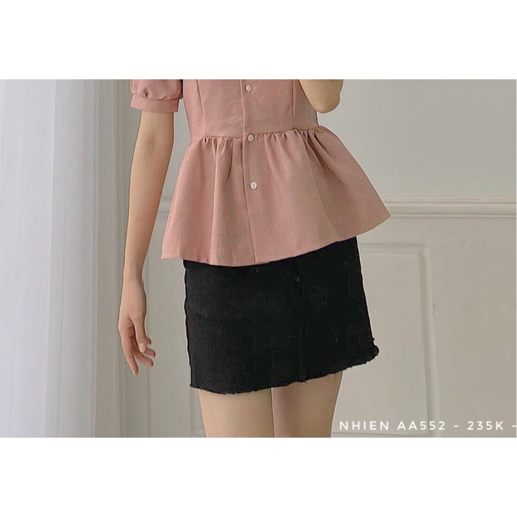 [Mã FADIRECT20 giảm 20K đơn 150K] Chân Váy Kaki_Nhienvintage AV78 | BigBuy360 - bigbuy360.vn