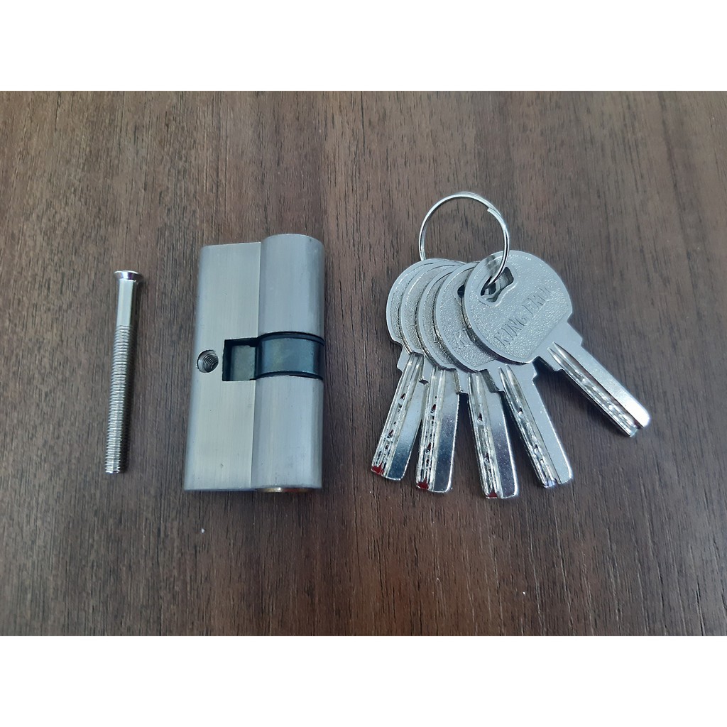 Lõi ruột khoá   6F 2 đầu chìa - 60x32mm CHÌA THAU 促销