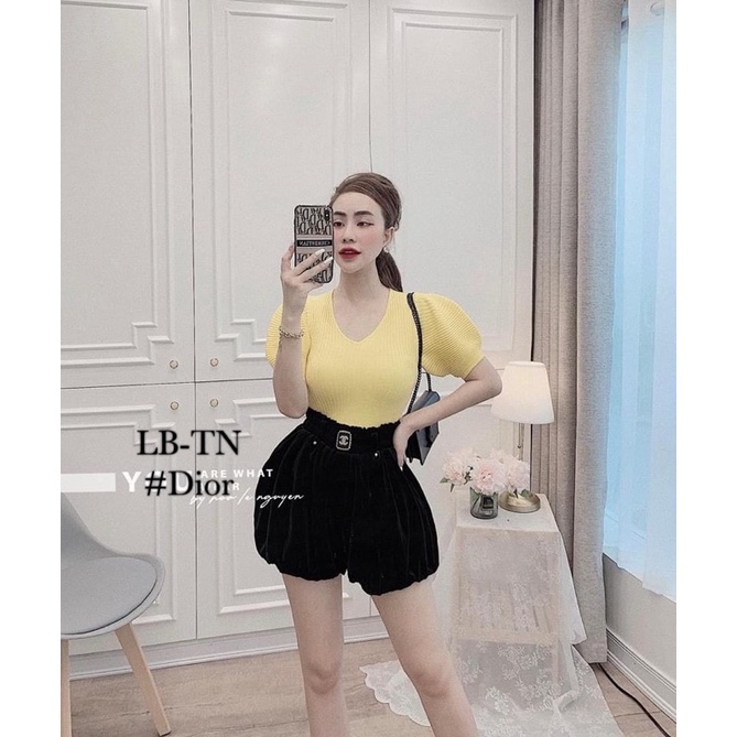 QUẦN ĐÙI NỮ, QUẦN SHORT PHỒNG NHUNG CẠP X LOẠI 1 MS21998