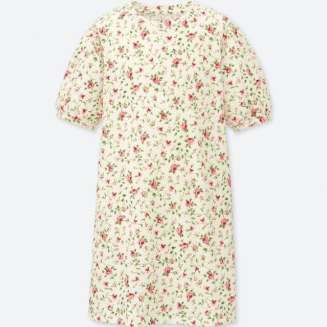 Váy hoa Uniqlo kid size 150 cm