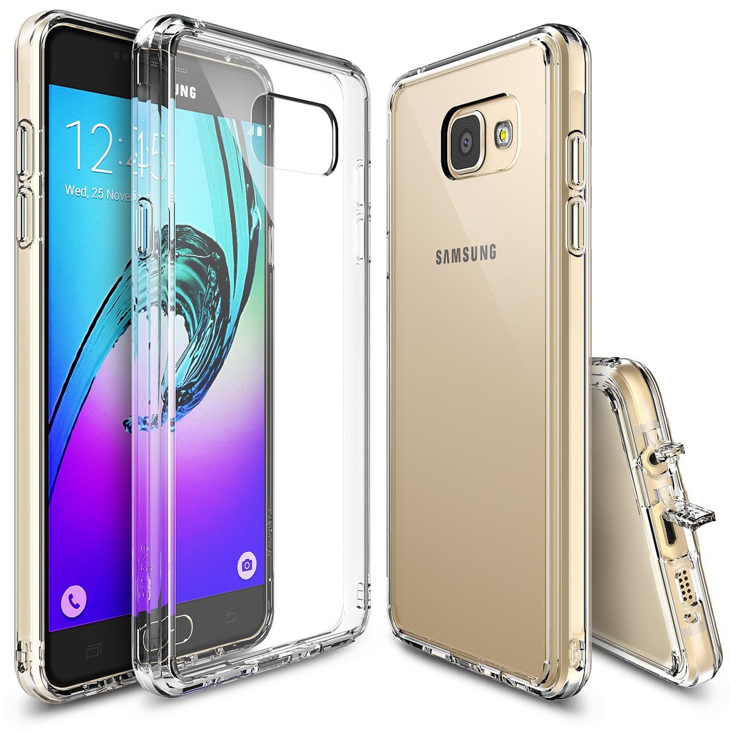 Ốp lưng Ringke Fusion Samsung Galaxy A7 2016 (Trong suốt) - Nhập khẩu Hàn Quốc