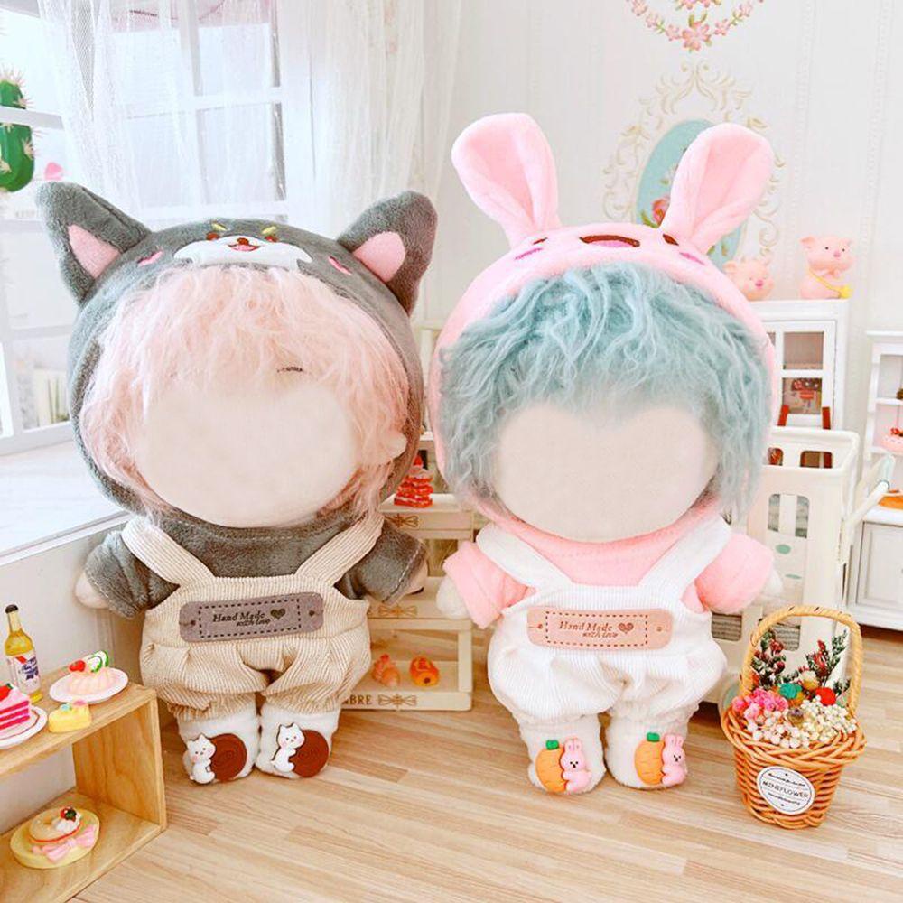 outfit doll 20cm Búp bê áo len Áo hoodie động vật nhỏ