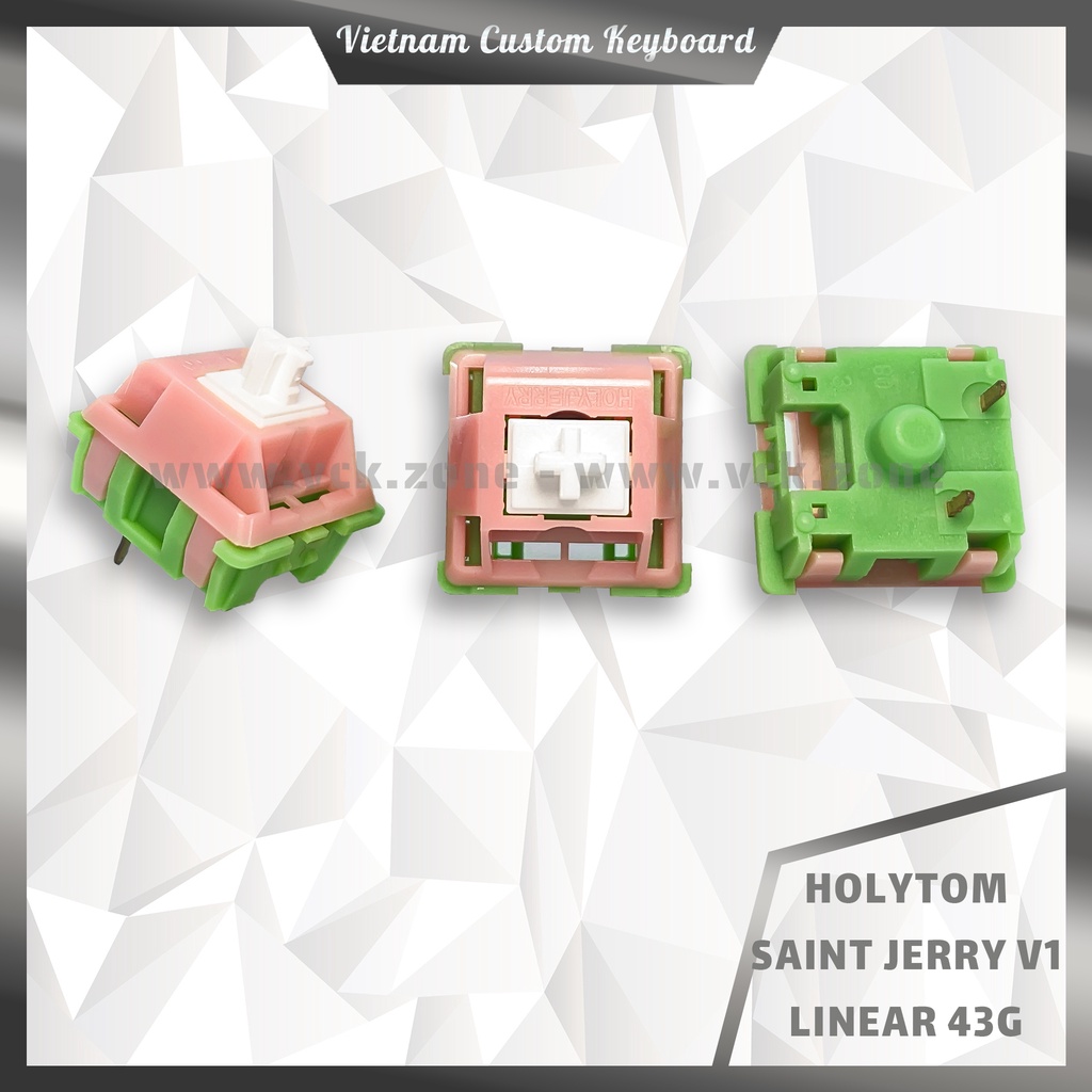 HolyTom Switch | Giá Rẻ Hiệu Năng Cao | Saint Tom Tactile | Saint Jerry Linear | VCK