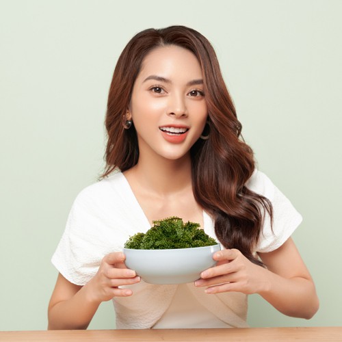 3 Hộp Rong Nho Tách Nước Yukibudo Nha Trang, Khánh Hoà + 6 Gói Xốt Mè Rang ( Hộp 6 gói x 25 gr )