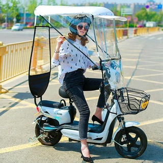 Phụ kiện Ô mui mái che mưa nắng xe máy và xe đạp điện 1250