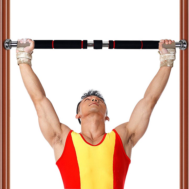 Thanh Xà đơn treo tường gắn cửa tập cơ bụng tay 60- 10cm,80-130cm 100-150 cm dụng cụ thể dục thể hình tại nhà