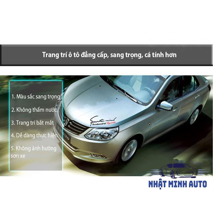 [Giá tốt] TEM DÁN SPORT MIND