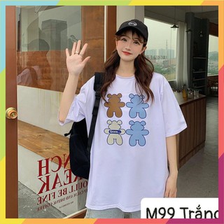 Áo Thun Form Rộng Giấu Quần 🛒FREESHIP️🛒 Áo phông nữ form rộng giấu quần, mặc như đầm được - Mã M99