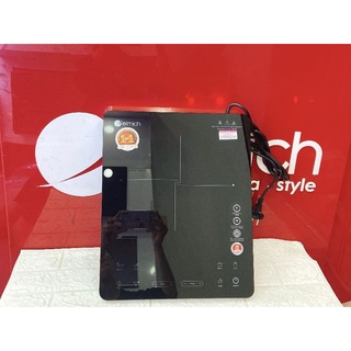 Bếp từ đơn Elmich 1831. Công suất 2100w. Mâm từ kép đôi đun siêu nhanh và tiết kiệm năng lượng.