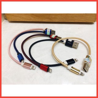 Cáp sạc dây dù ngắn 20cm cho iphone / android/ type-c