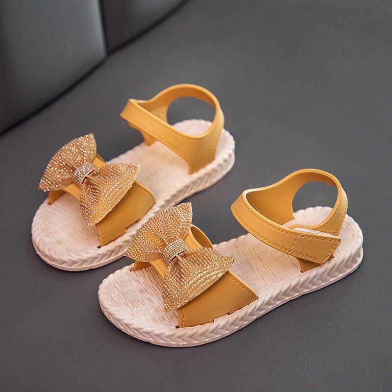 Sandal hình nơ ngộ nghĩnh cho bé gái