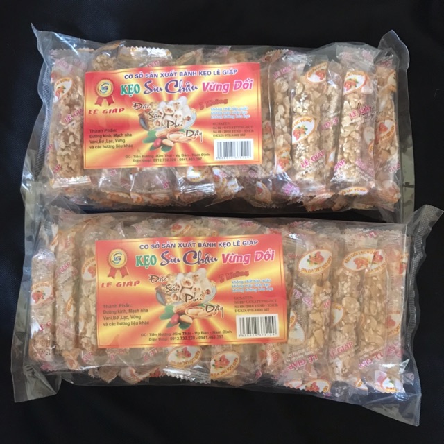Kẹo lạc - bánh nhãn