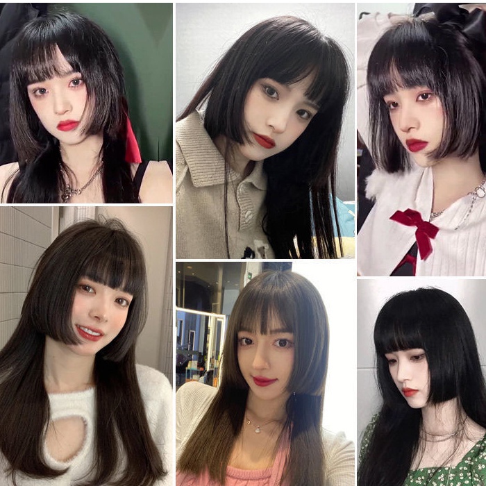 Mái Tóc Giả Mỏng Tàng Hình Không Để Lại Dấu Vết Thời Trang Cho Nữ