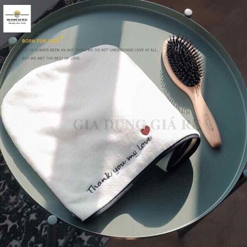 Khăn Quấn Đầu Khắn Tắm Khăn Ủ Tóc Làm Khô Tóc Siêu Nhanh Kiểu Dáng Mới Tiện Dụng