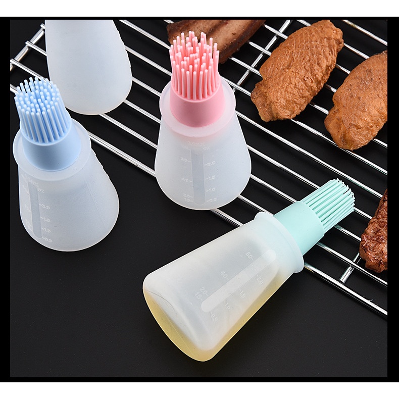 Cọ quét dầu,chổi quét dầu,silicon chịu nhiệt chất lượng cao dung tích 60ml