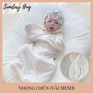 Nhộng chũn Sunday Hug CAO CẤP giảm giật mình giúp bé ngủ ngon với thiết kế thumbnail