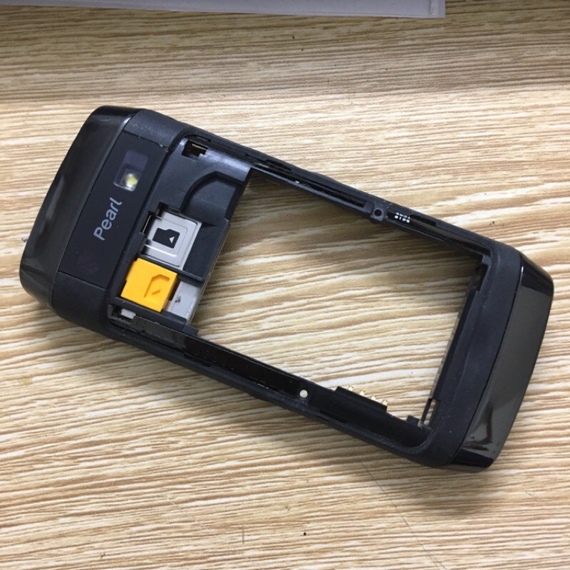Combo: khung xương, nắp lưng, mặt kính blackberry 9100 9105 new zin