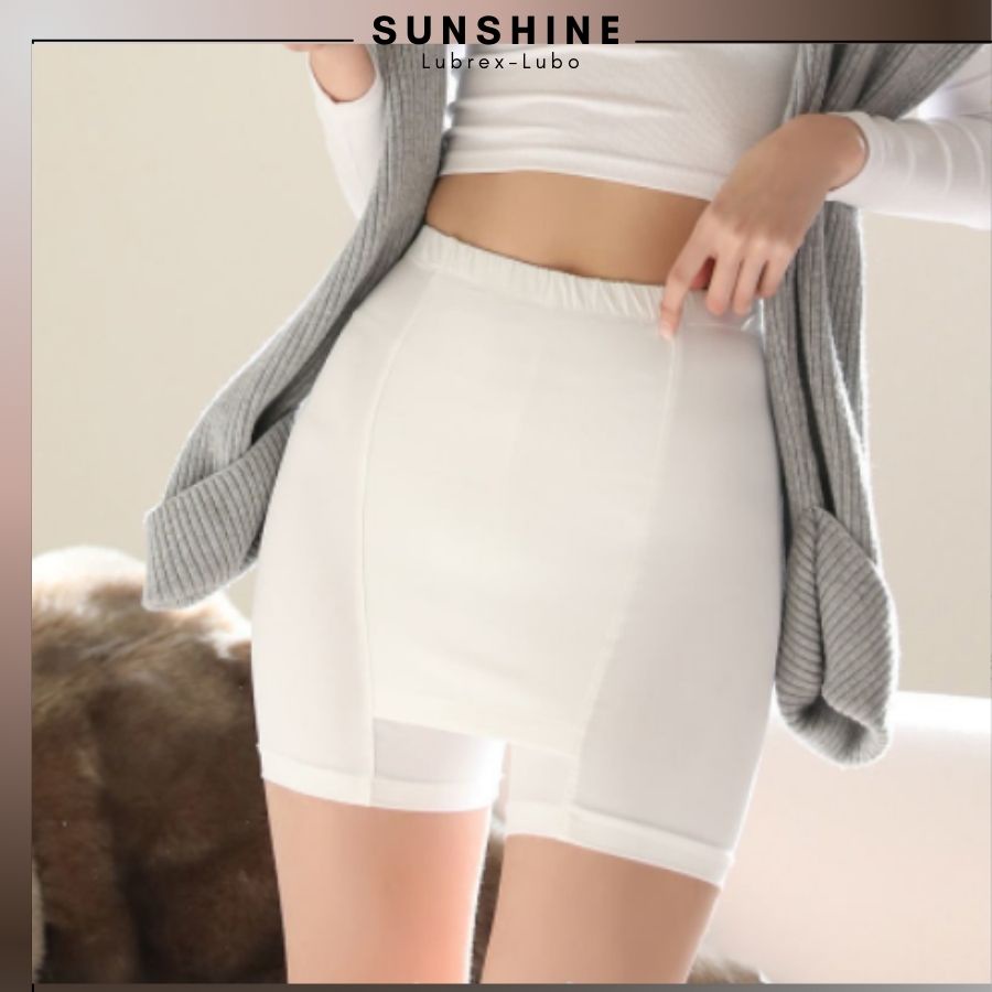 Quần mặc trong váy nữ giữ fom váy an toàn co dãn 4 chiều cao cấp SUNSHINE