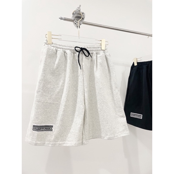 Quần short nam nữ unisex oversize M7(11) from rộng free size dài 50cm