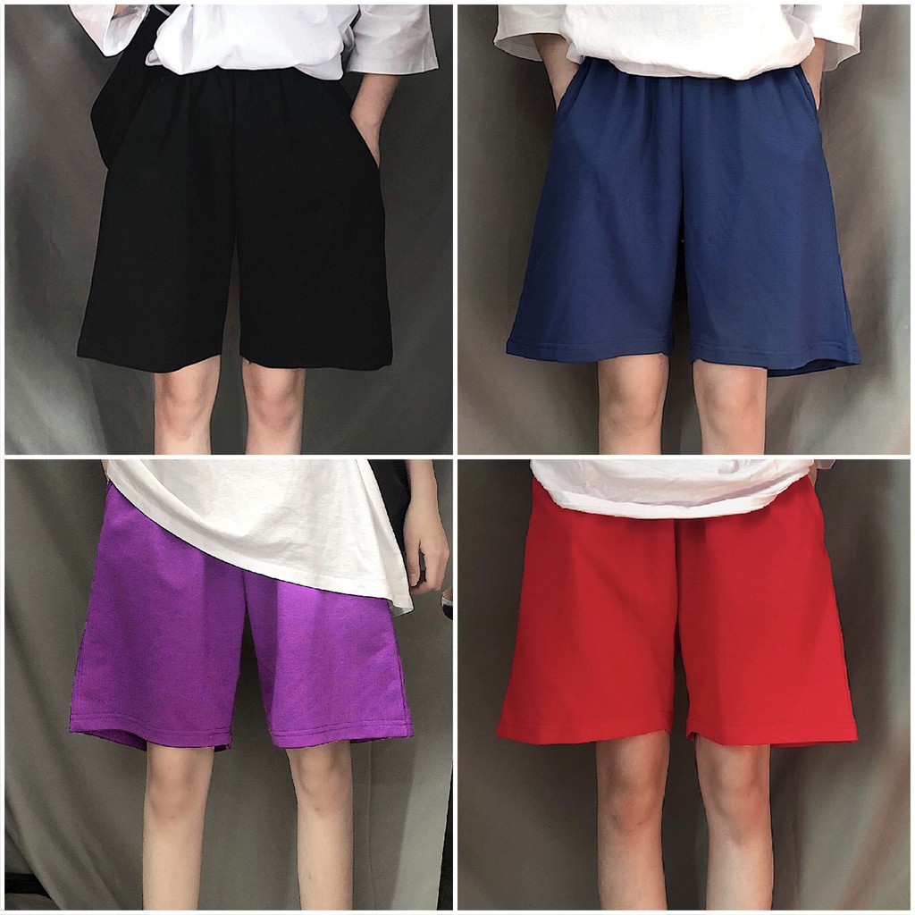 [Mã FASHIONHOT19 giảm 10K đơn bất kỳ] Quần short thun nam nữ Yinxx, quần đùi Unisex QS00