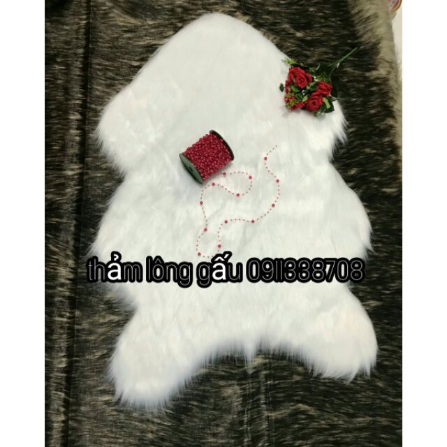 Thảm lông gấu trắng hồ ly