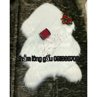 Thảm lông gấu trắng hồ ly