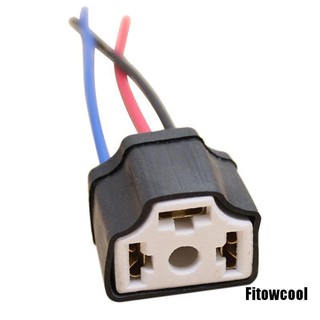 Đuôi đèn h4 9003 bằng sứ cao cấp cho xe ô tô