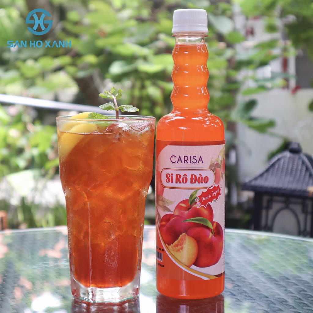 Siro Đào Carisa 500ml