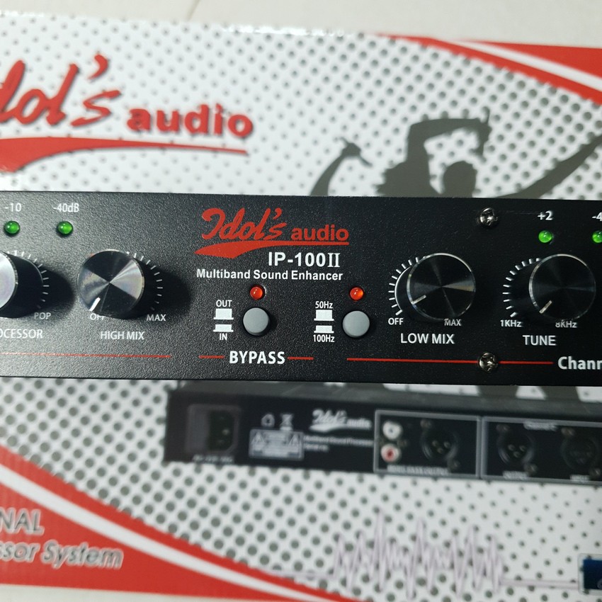 Máy nâng tiếng hát IDOL AUDIO TP-100 - Nút chỉnh bằng nhốm