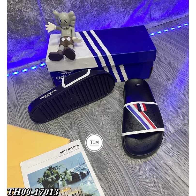 🔥HÀNG CAO CẤP🔥Dép Thom browne nam quai ngang đúc cao su non siêu êm chân