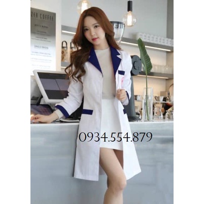 HT3140 - Đồng Phục Áo Blouse Spa, Thẩm Mỹ Viện, Y Tá Điều Dưỡng, Phòng Khám, Bác Sĩ, Nhà Thuốc, Đồng Phục Phẫu Thuật | BigBuy360 - bigbuy360.vn