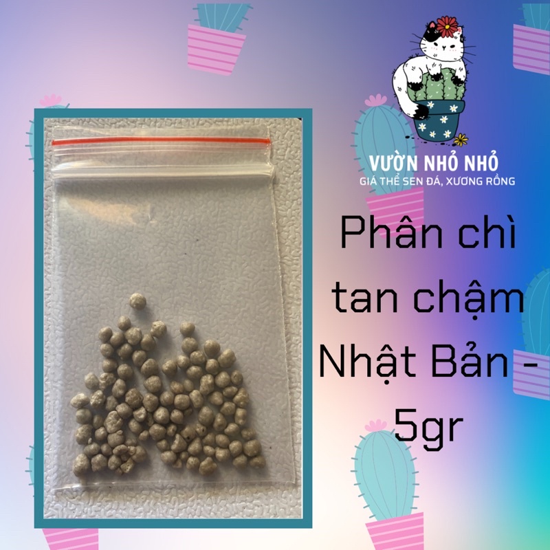 5gr Phân chì tan chậm Nhật Bản 14-13-13 Hi-Control tốt cho mọi loại cây - Vườn Nhỏ Nhỏ