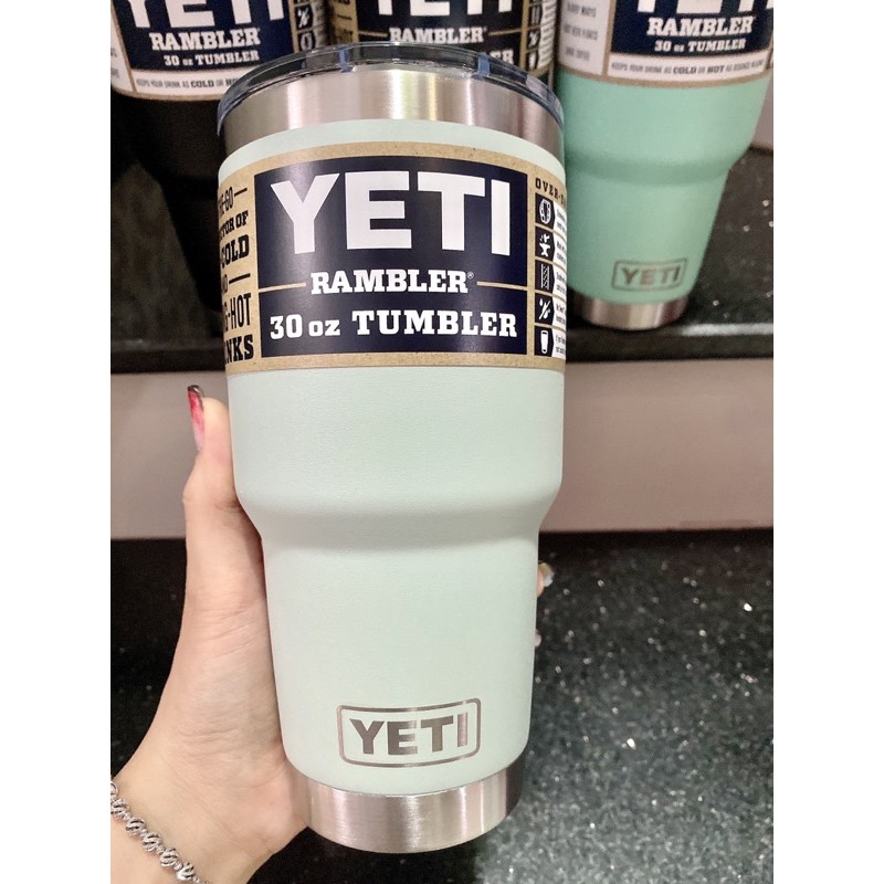 Ly Giữ Nhiệt YETI 30oz  Thép Không Gỉ Cao Cấp - Chính hãng Bill nhập Mỹ