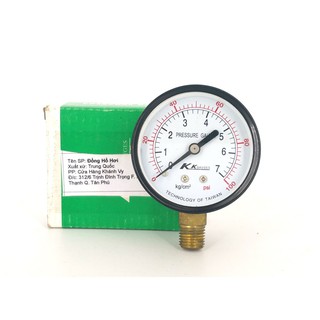 ĐỒNG HỒ HƠI KHÍ NÉN PHI 63 - ( TỪ 5 - 25KG)